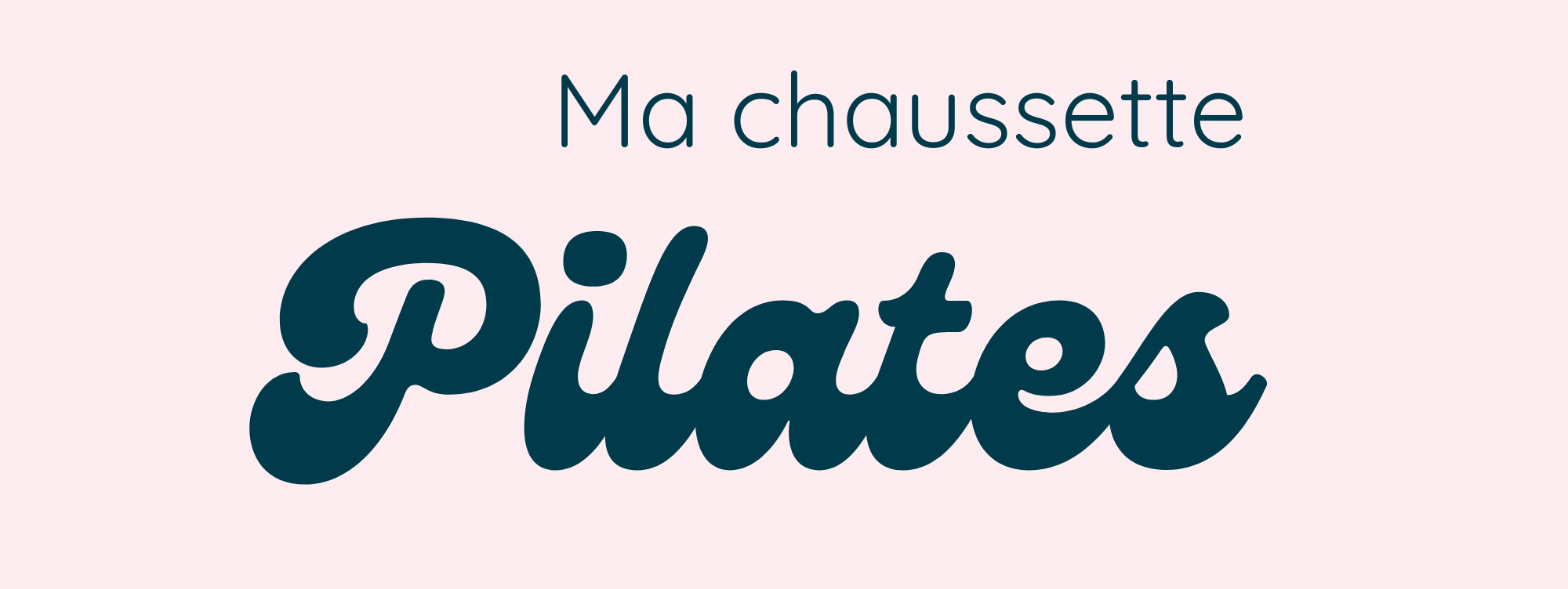 Logo chaussette de pilate